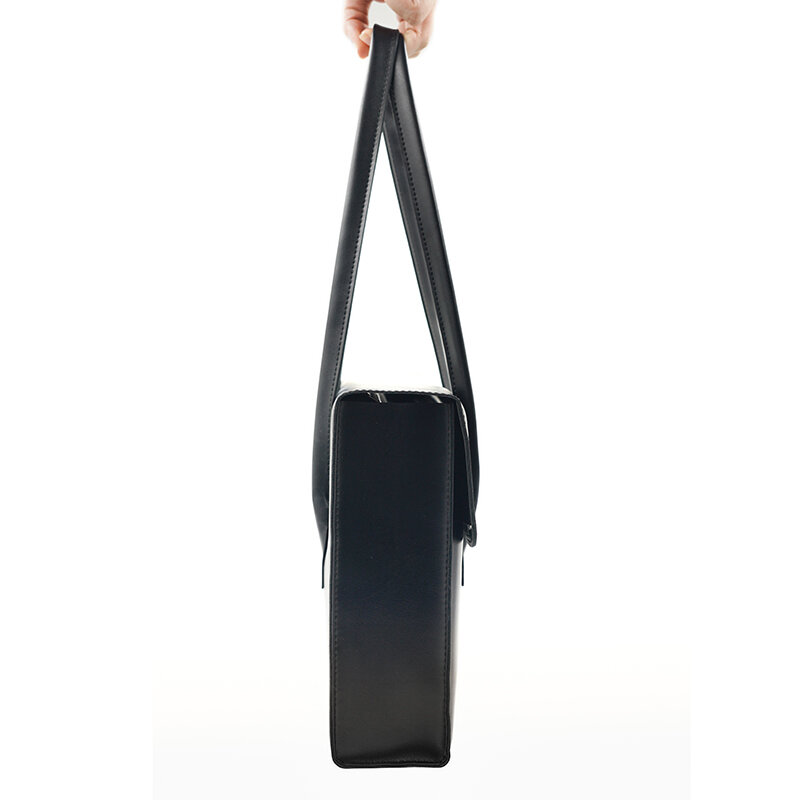 Panie PU skórzana torba na laptopa torebka 13/14/15.6/16 cala dla Macbook Air Tablet HuaWei MateBook Thinkpad pojedyncze torby na ramię