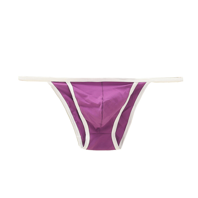 String Herenondergoed Stretch T-Back Onderbroek Bikini Ademende Uitstulpzak Klassieke Comfortabele Comfortabele Mode