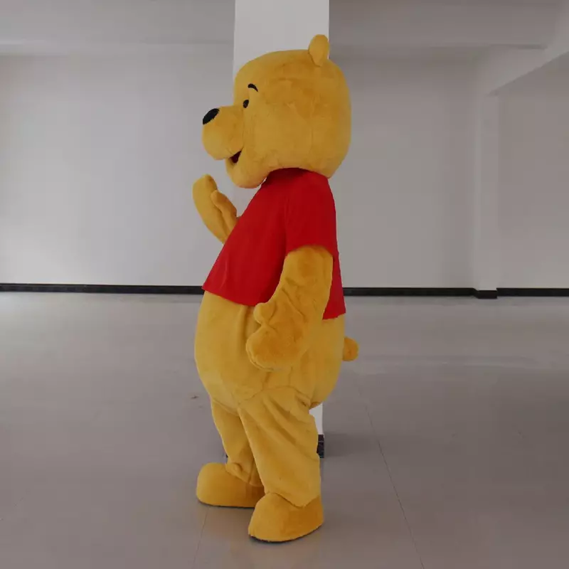 Cosplay Disney Zeichentrick figur Winnie the Pooh Bär Maskottchen Kostüm Werbung Kostüm Kostüm Party Party Tier Karneval Requisiten
