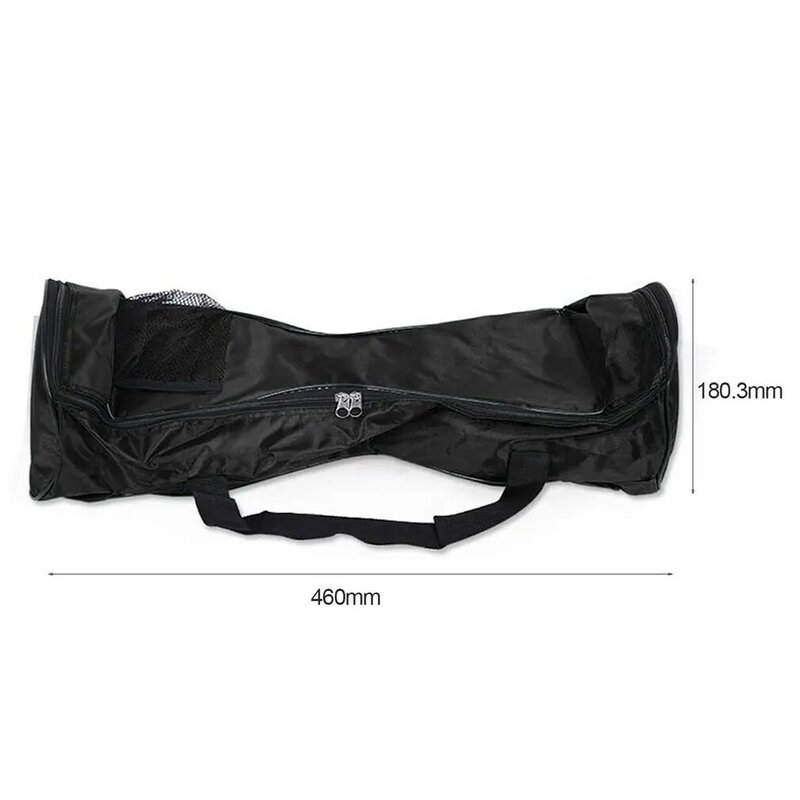Tas jinjing hitam 4.5 inci untuk 2 roda, tas penyimpanan tas tangan olahraga Skateboard skuter elektrik keseimbangan otomatis