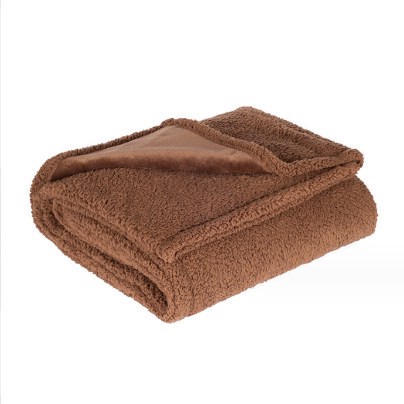 Luxury Shaggy Blanket Winter Warm Cosy Romantic Couple Waterproof Blanket-Thickened Large Size Blanket Microfibre-Blanket