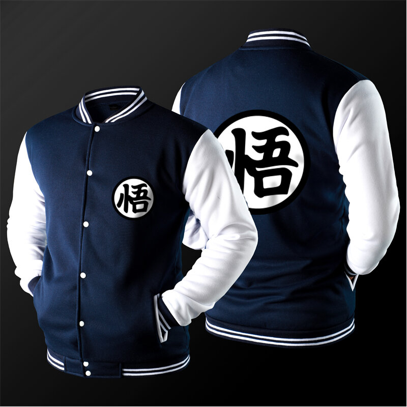 Anime Cosplay Baseball Jacke Mantel College Casual Sweatshirt Jacke mann