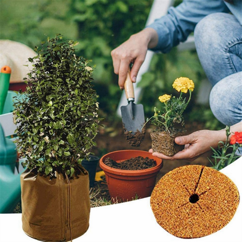 暖かい鉢植えの植物の断熱バッグ、防湿カバーツール、花の鍋、冬、l