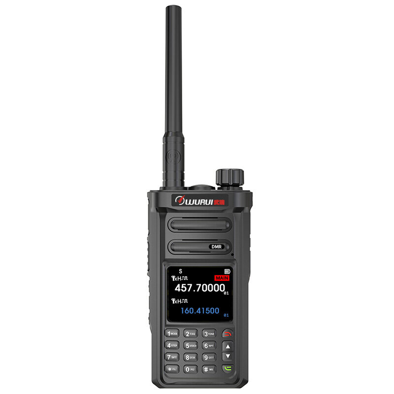 Wurui D99 DMR digitale walkie talkie Zwei-weg radio ham profesional lange palette gerät halter UHF VHF amateur ausrüstung alle bands