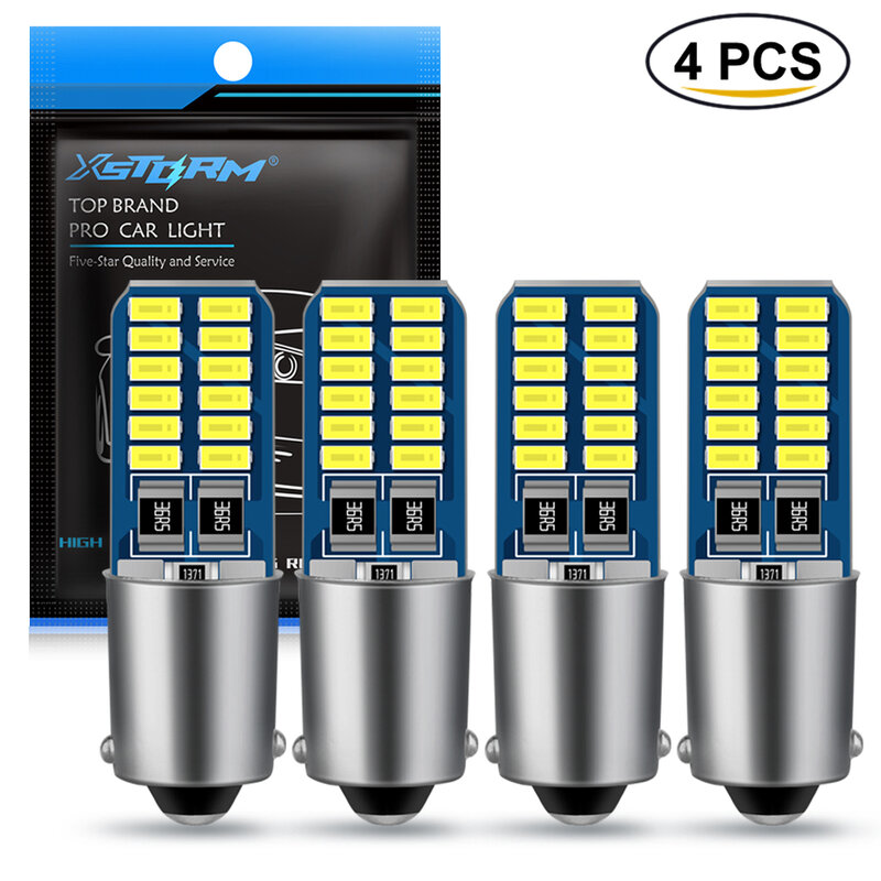 Bombillas LED BA9S para coche, luz de matrícula de estacionamiento inverso, lámpara automática, 12V, blanco, rosa, azul, H6W, T4W, Canbus, T2W, T3W, H5W, Autp