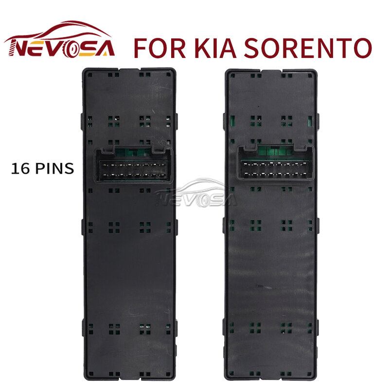 NEVOSA Front Left For Kia Sorento 2009 2010 2011 2012 2013 2014 Electric Power Window Master Switch 93570-2P100 93570-2P200