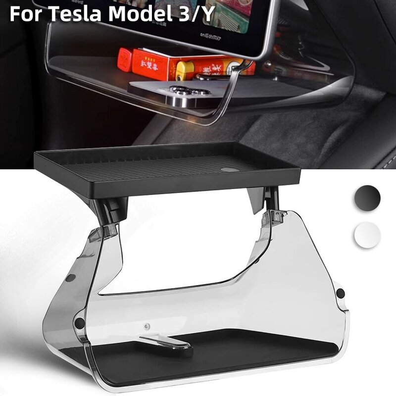 Caja de almacenamiento de pantalla oculta 2 en 1 para Tesla modelo 3 Y, caja de pañuelos de gran espacio, Magsafe magnético, 2018-23