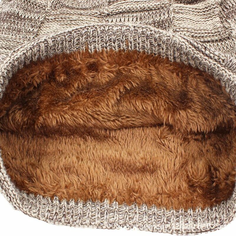 Gruba zimowa ciepła czapka moda miękka wiatroszczelna czapka z daszkiem za dużą elastyczność luźne czapki damskie