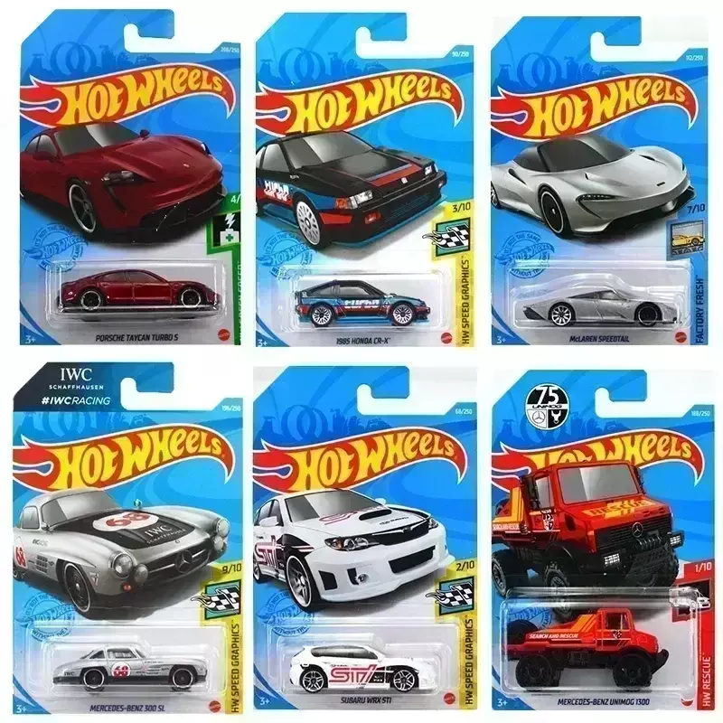 72 Style Hot Wheels Original 1:64 Metal Mini Model Race Sport Car Kid Toys for Children Diecast Brinquedo Hotwheels Birthday Set