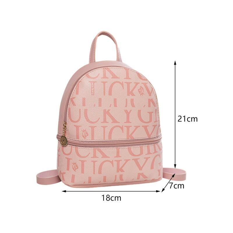 Женский мини-рюкзак, модный рюкзак из искусственной кожи, сумка для хранения, сумка-тоут, сумка через плечо для быстрого дня рождения, для путешествий