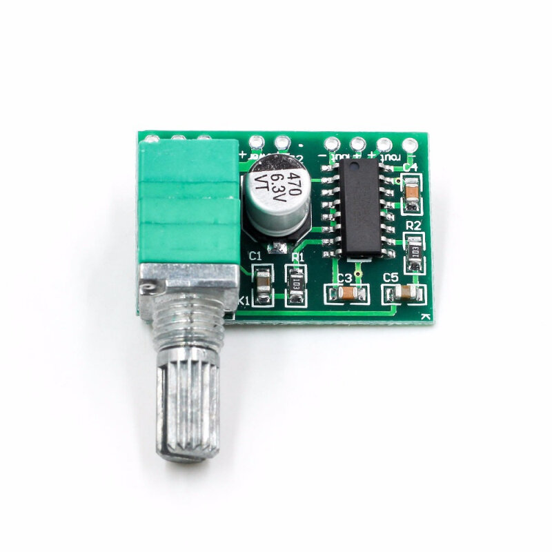 Placa amplificadora Digital de Audio PAM8403 Mini, potenciómetro de interruptor, potenciómetro alimentado por USB, Módulo para entusiastas, fidelidad