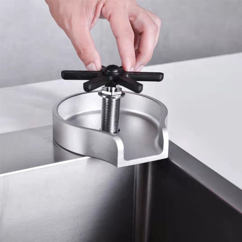 Lavadora Automática De Aço Inoxidável, Glass Cup Rinser, Ferramenta De Limpeza Para Pias De Cozinha