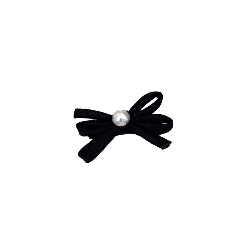 French Retro Colorful Bowknot Ribbon Hair Clip Girl Small Hairpin Bobby Pin Girls Bow Barrettes Sweet Headwear Accessories 2024