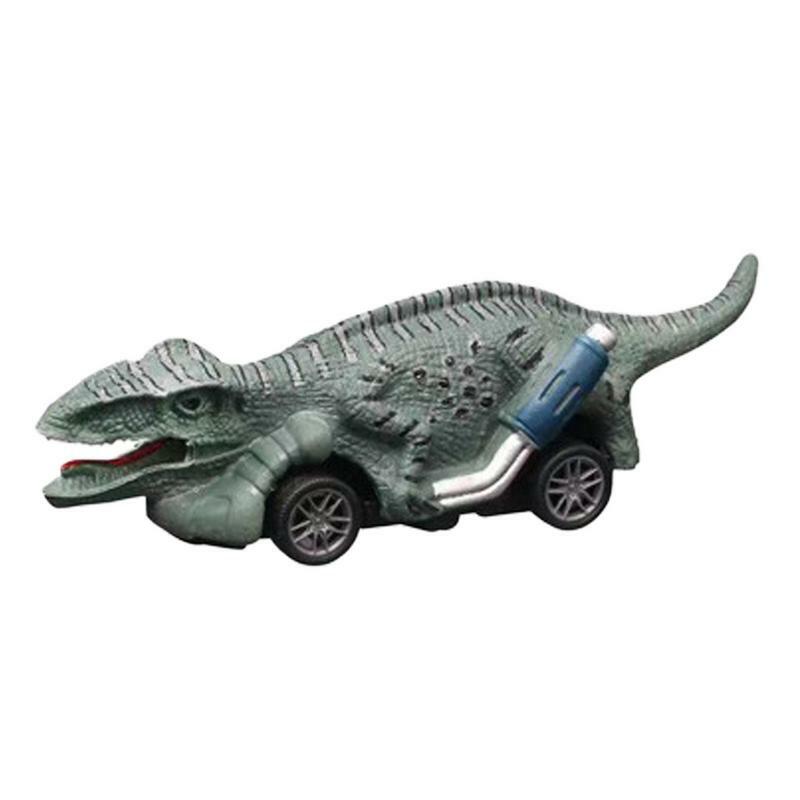 Ensemble de jouets de voiture de dinosaure pour enfants, arrière de nervure animale, camions, jeux de Noël