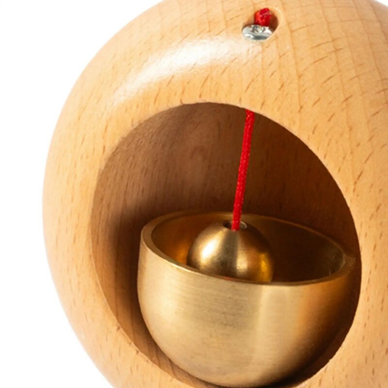 Sklepikarze dzwonek dzwonek do drzwi ozdobny drewniany dzwonek do drzwi na drzwi wejściowe podwórka ogrodowy prezent