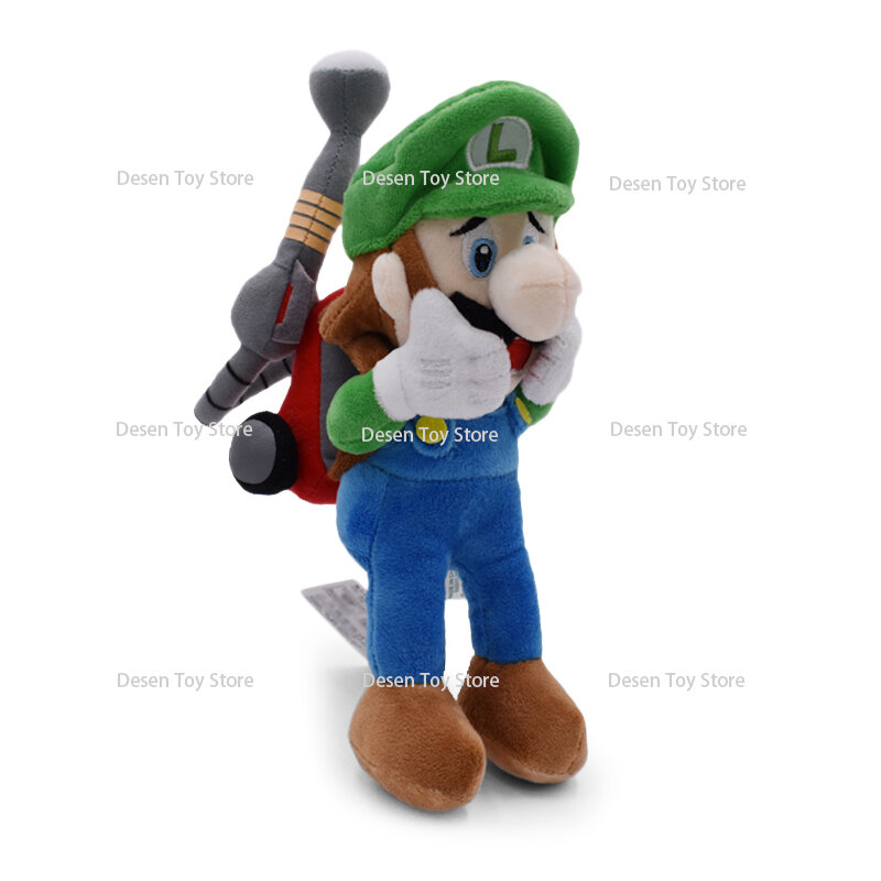 Bros-peluches de Luigi Mario para niños, juguetes de peluche de Anime, Colección Kawaii, regalos de peluche, 25cm