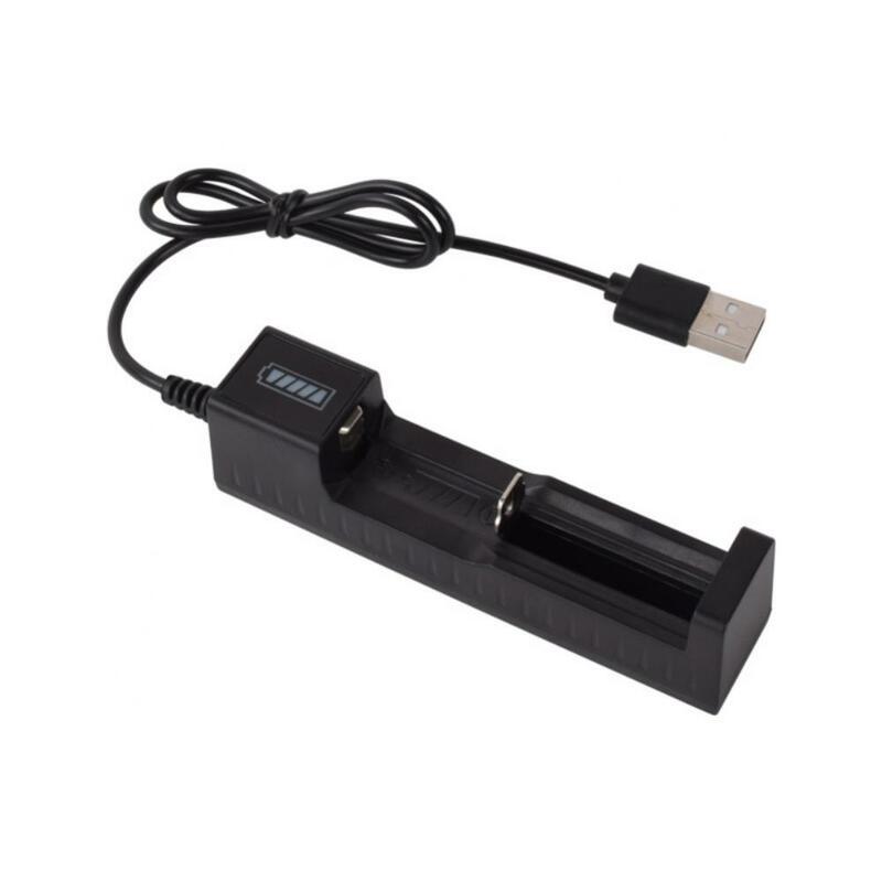 1/2/3 szt. Ładowarka USB 18650 uniwersalna inteligentna ładowarka z 1 gniazdem baterie litowe Adapter do ładowania z lampką kontrolną