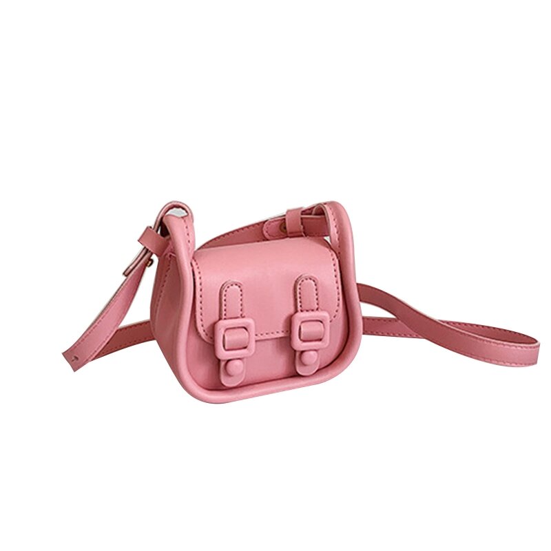 2024 stylowe małe torby na ramię dla kobiet dziewczynki solidne torby typu Crossbody PU skórzana torebka listonoszka zakupy