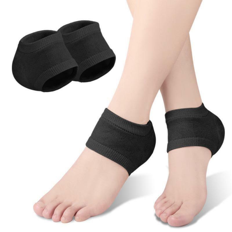 1/2/3SETS Foot Crack Prevention 3d Three-dimensional Weaving Style Half Size Heeled Skin Care Pure Cotton Socks