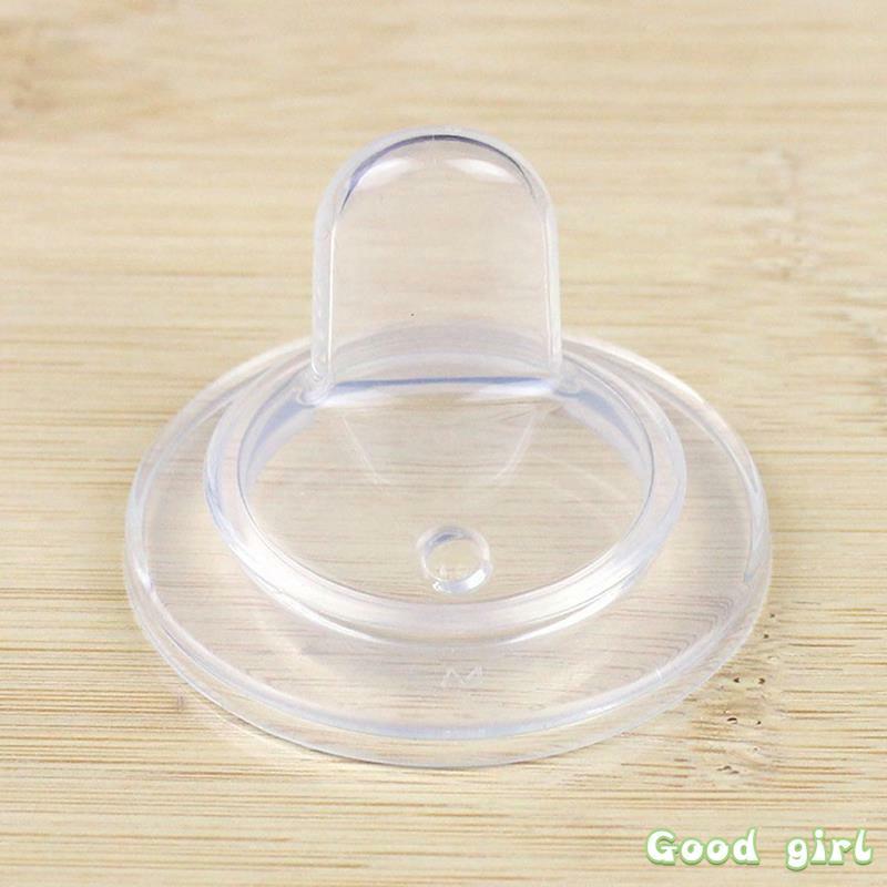 1 buah untuk puting lebar alami pengganti Teat bebas BPA aman dan tanpa rasa keamanan dot silikon puting susu
