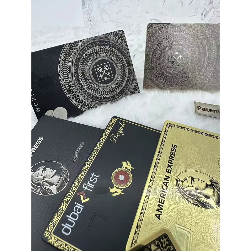 custom.Custom [world class black and card] Centurion card American Card, custom chip B card, card