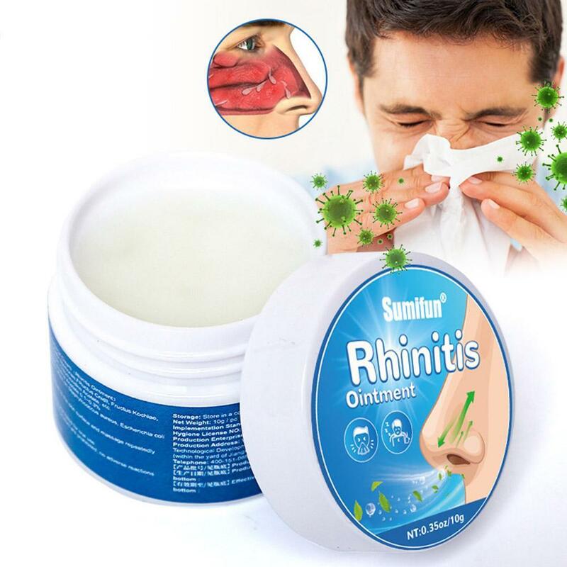 Rhinitis Nase Nasen Creme Sinusitis Behandlung Salbe Allergische Juckende Nos Niesen Staus Medizinische Pflaster Nase Gesundheit Pflege