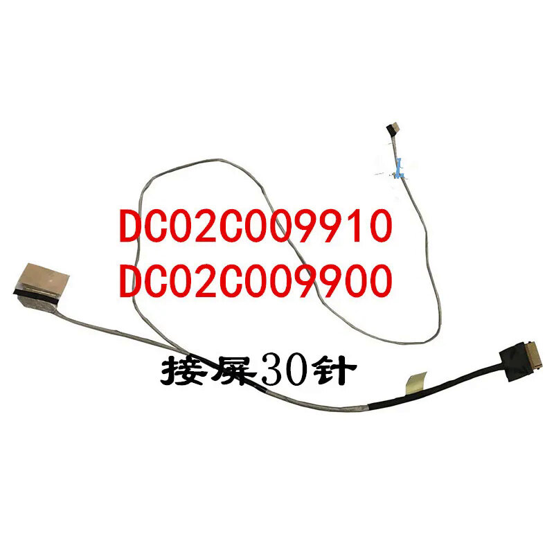 Cable LCD para ordenador portátil, accesorio para Lenovo IdeaPad 110-150-15heb 110-15acl 110-15ast dc02c0000 dc02c0009910 cg520 EDP 30p