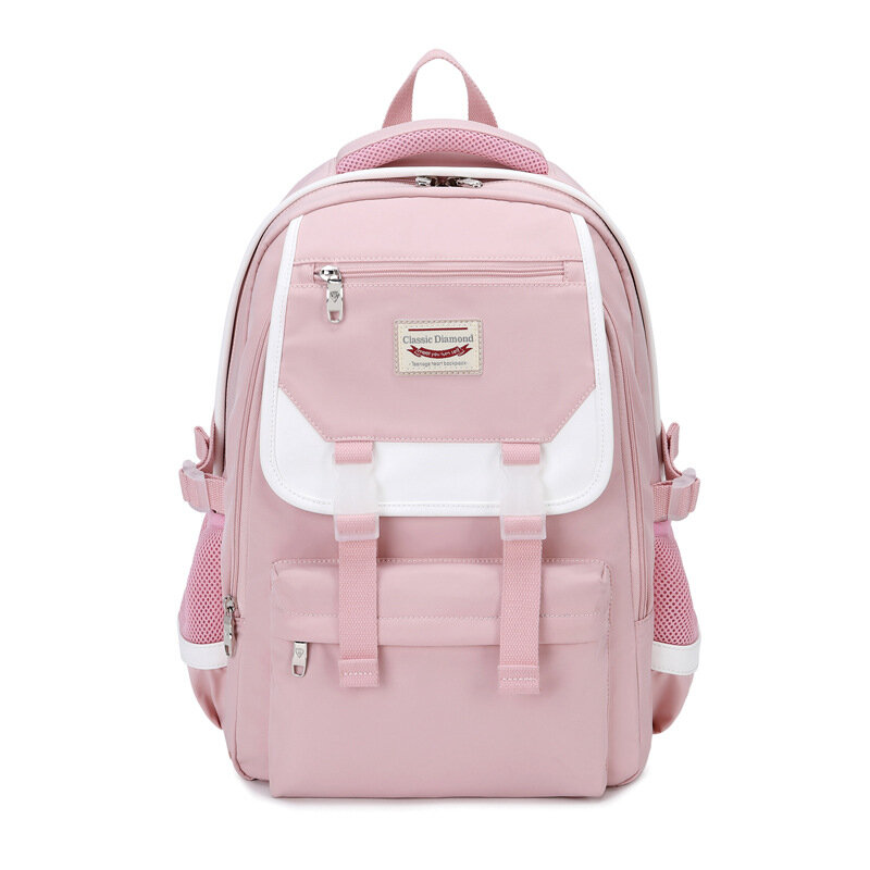 Primary School Students' Schoolbags Simple Middle School Students Large-capacity Backpacks Third And Sixth Grade Casual Backpack