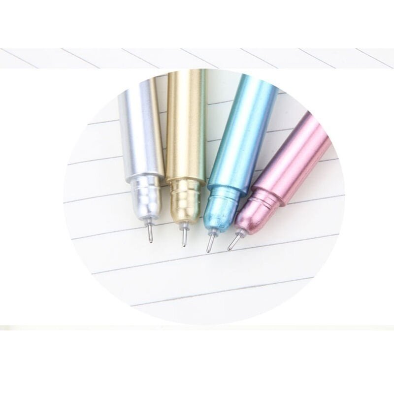 6Pcs/lot Keys Design Gel Pen Set Kawaii Stationery Pens Office School Supplies Stationary Kids Gifts for Writing Random Color