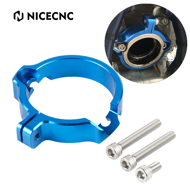 NICECNC-Couvercle de protection anti-chute en aluminium pour moto, Husqvarna 250 300 TE TC TX, KTM XC SX XCW XC-W Six Denci2017-2022