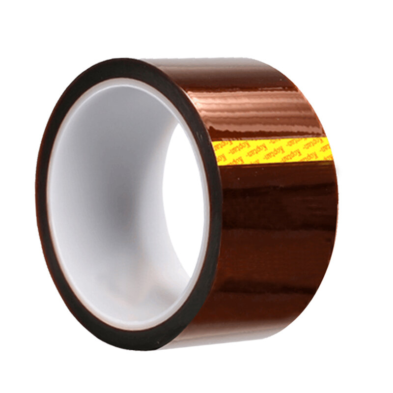 30meter x 5-40mm High Temperature Polyimide Tape Heat Resistant Insulation Polyimide Film Adhesive Tape 10mm