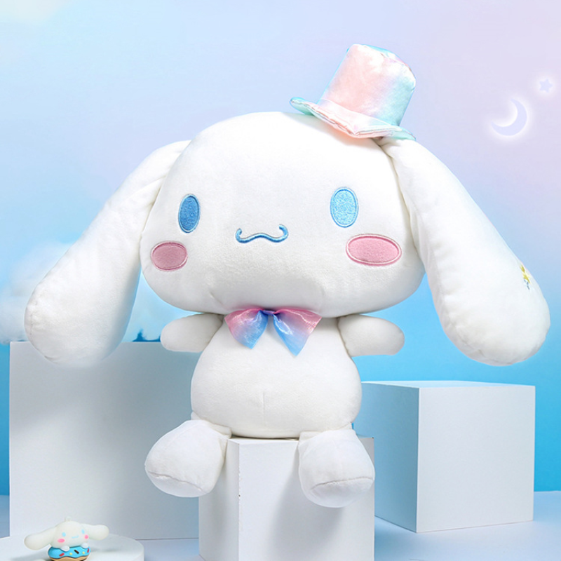 Sanrio Kawaii Colorful Cinnamoroll Cartoon Cute Stuffed Toys kawaii Gifts Soft Plush Birthdays Christmas For Girlfriend