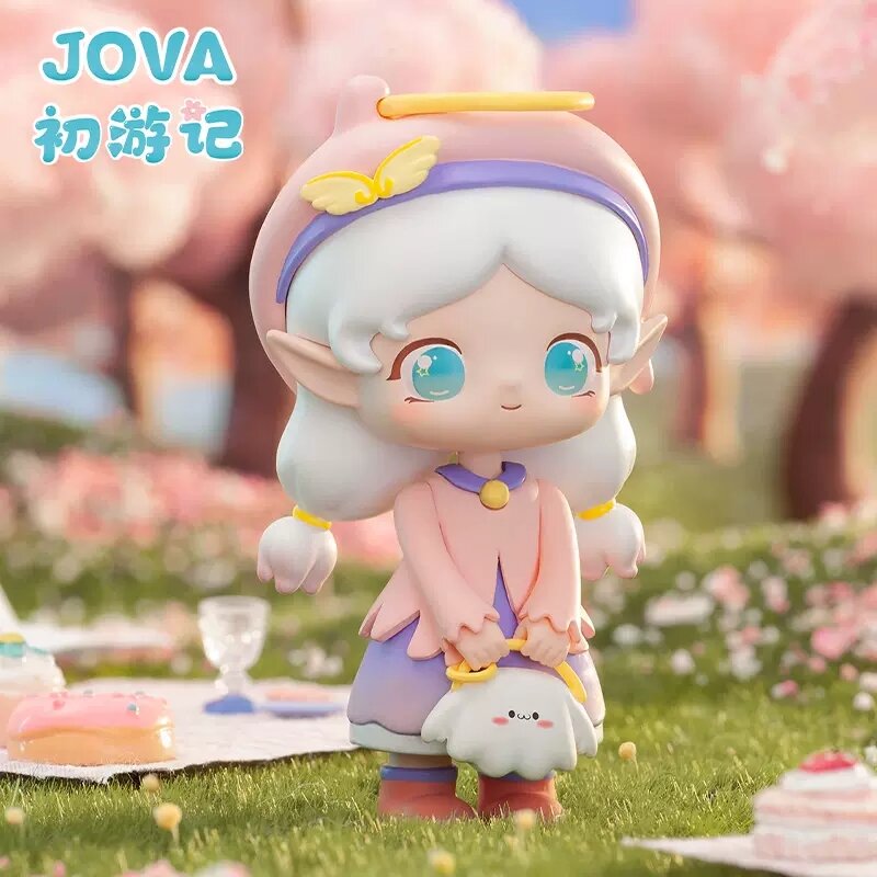 JOVA-Série Initial Journey Caixa cega, caixa surpresa, figura de ação original, modelo de desenho animado, coleção de brinquedos, coleção fofa