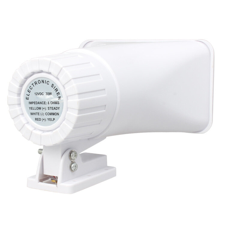 Klakson alarmowy o dużej mocy przewodowy klakson alarmowy wysokiego klakson alarmowy wodoodpornego klaksonu