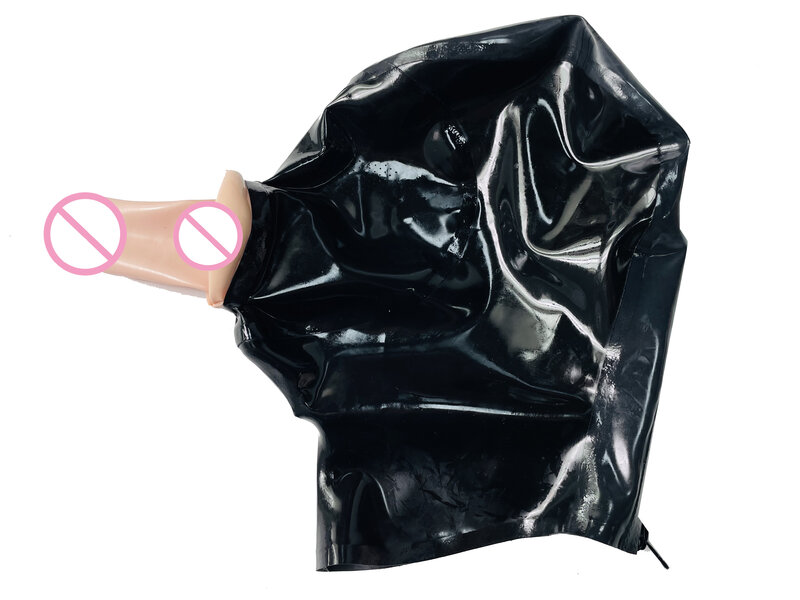 Латексная Маска gummi, Микропористая маска для глаз с оболочкой для рта и влагалища, 0,4 мм, изготовление на заказ