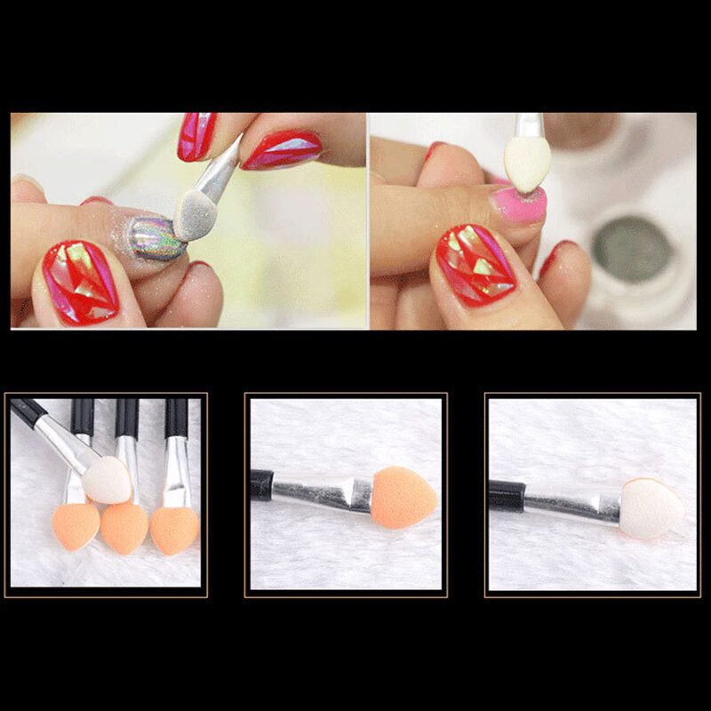 Pennelli per ombretti facile da pulire durevole professionale Versatile materiali di alta qualità strumento professionale per Nail Art strumento per Nail Art