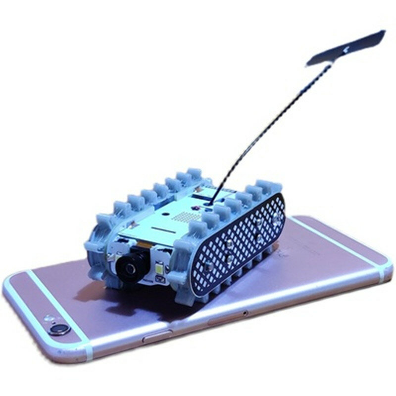 Esp32 Remote Control Tank Model Metal Chassis Tractor Crawler Balance Car Mount Truck Robot Chassis for Wifi RC Scout Robot Car