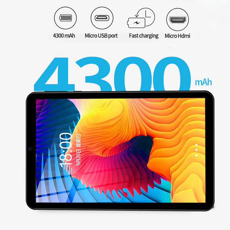 BDF WiFi Tablet 8 pollici Quad Core 2GB RAM 32GB ROM Android 6.0 Google Play Bluetooth WiFi Tablet PC 1280*800 IPS