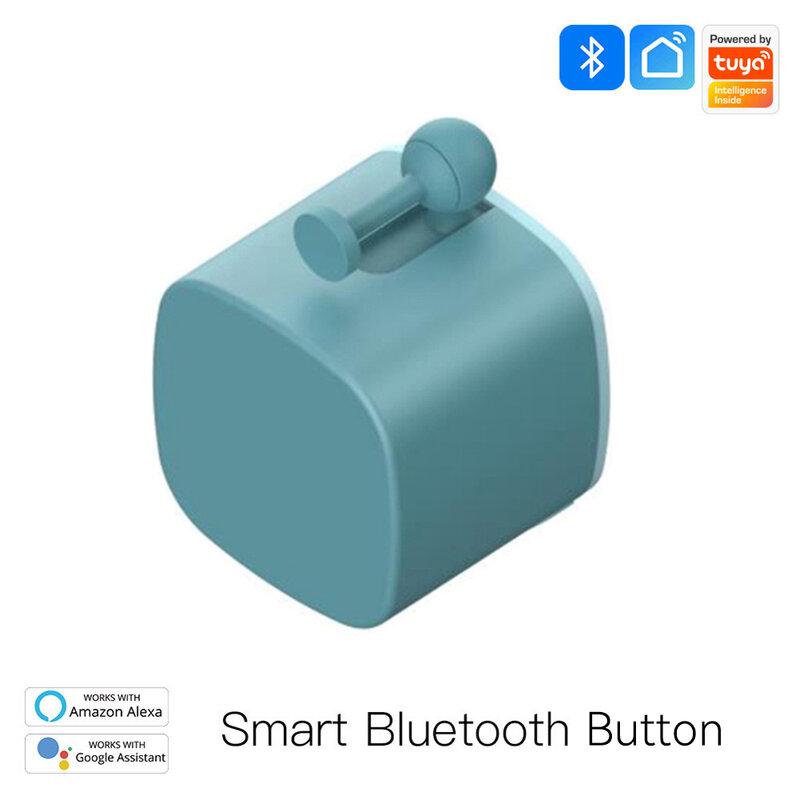 Bot Tuya Botão Interruptor Inteligente Bluetooth, Controle Remoto, Controle por Voz, Google Home, Alexa
