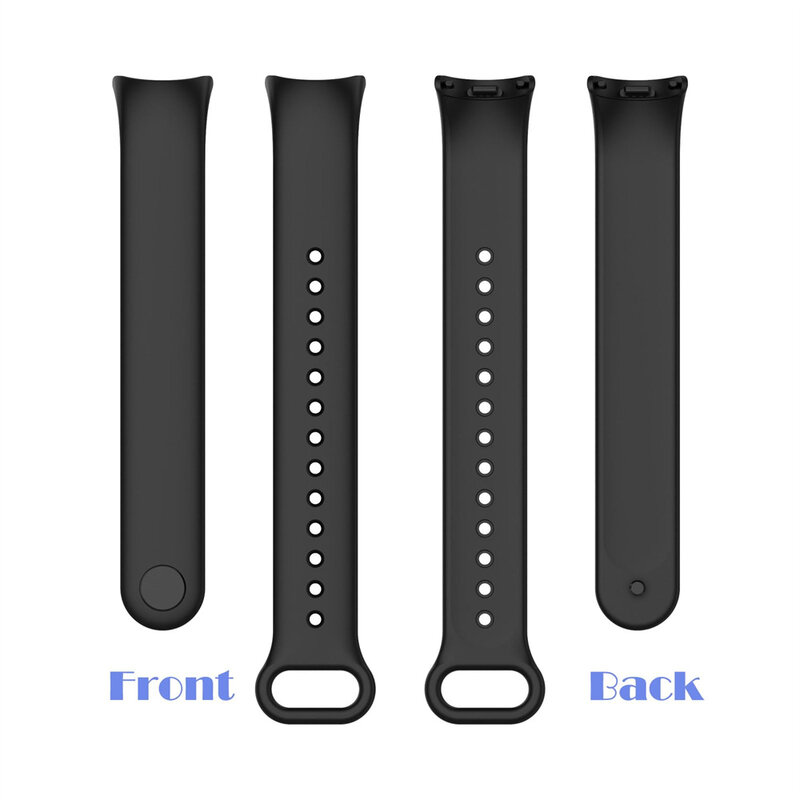 Sport Strap For Xiaomi Mi band 8-8 NFC Belt Replacement miband8 silicone Bracelet smart band 8 waterproof Watchbands Accessories