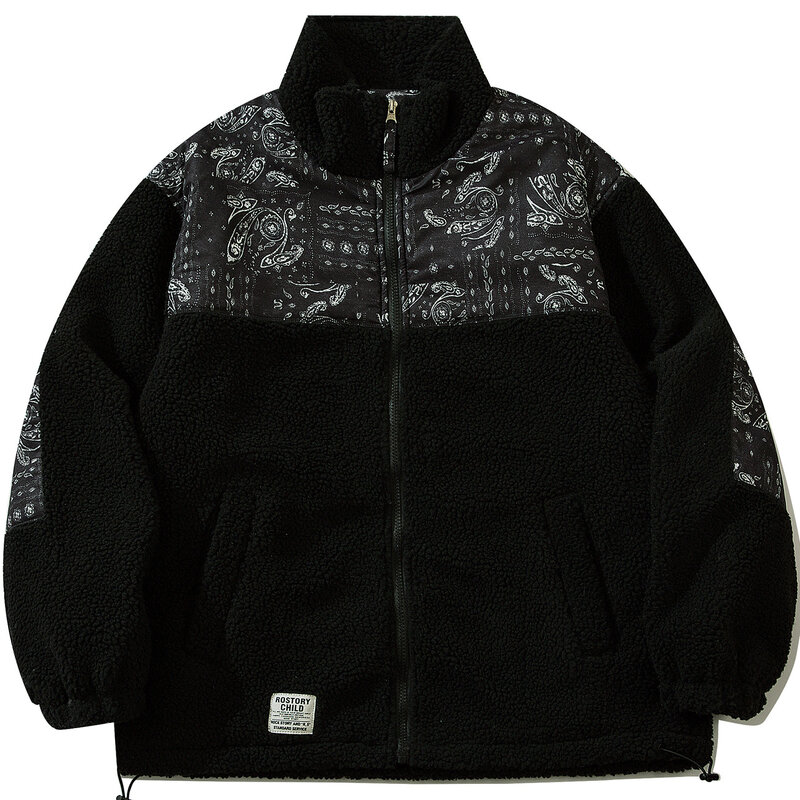 ฤดูหนาว Cashmere Jacket Zip Up Coat Vintage Oversize 2022 Flannel ผู้หญิงเกาหลีแฟชั่น Streetwear หลวมผ้าขนสัตว์ Outwear