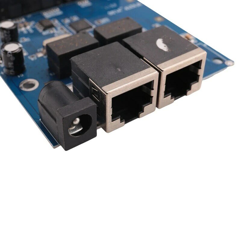 Commutateur de fibre optique Ethernet, convertisseur de XXL, 2 RJ45, UTP 2 SC, 10 m, 100m, 1 pièce