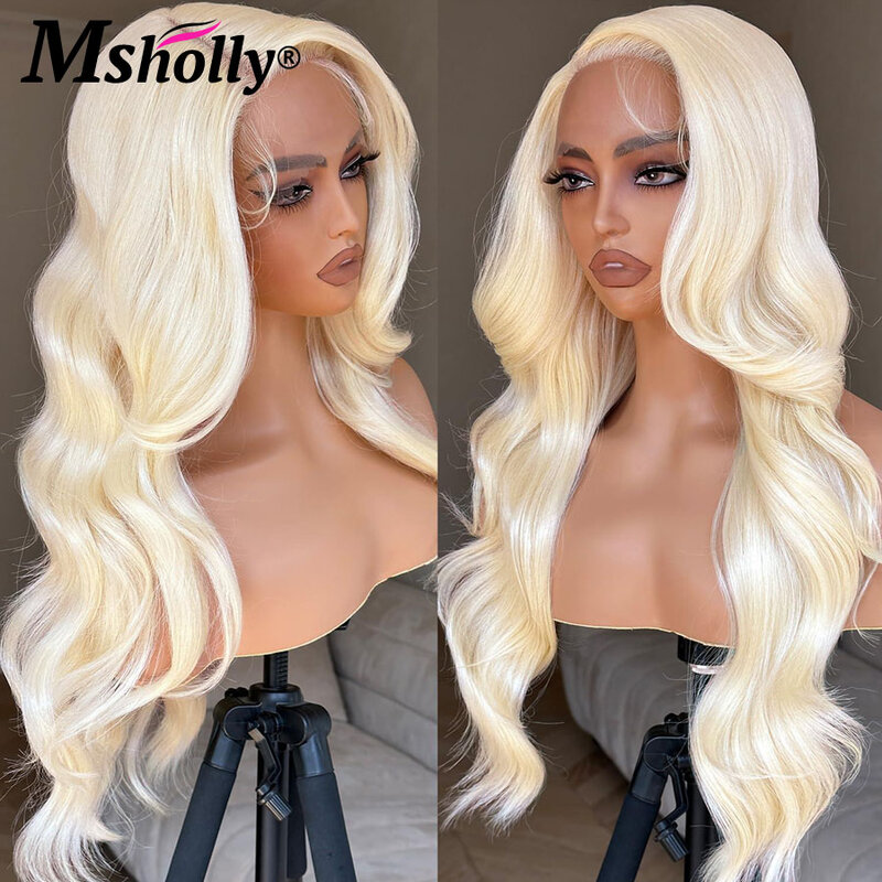 Glueless 613 Body Wave Wigs Human Hair Pre Plucked 13x6 HD Transparent Lace Frontal Wigs Brazilian Virgin Remy Human Hair Wigs