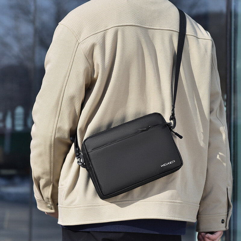 YoReAi nuova borsa a tracolla in tessuto Oxford per uomo borse a tracolla a tracolla con pochette alla moda semplici impermeabili