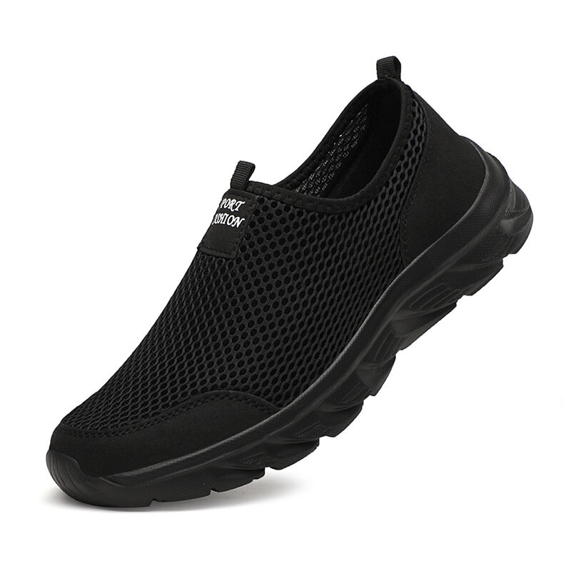 2024รองเท้าผ้าใบลำลองชายกันลื่นรองเท้าส้นเตี้ยรองเท้าใส่เดินกลางแจ้งขนาด39-46น้ำหนักเบารองเท้าลำลองผู้ชายระบายอากาศได้ดี