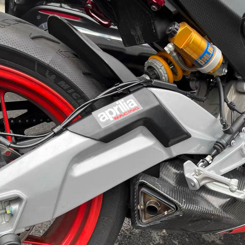 Motocicleta traseira Rocker Arm Shell protetora, Decoração Capa, Aprilia RS 660, TUONO660 2021 2022 2023