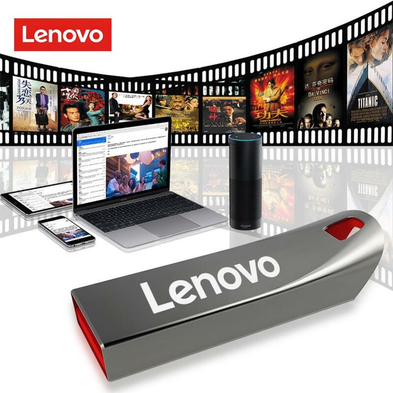 Lenovo 2TB USB Flash Drive Memory 1TB 512GB 256GB 128GB U Stick High Speed Flash Memory Card 2 IN 1 OTG Pen Drive for Laptop PC