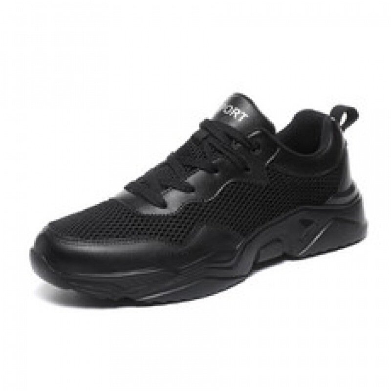 Men's Shoes 2023 Spring and Autumn New Fashion Leisure Sports Breathable Youth Leather Facing Wear-Resistant Boys Men Soft Botto