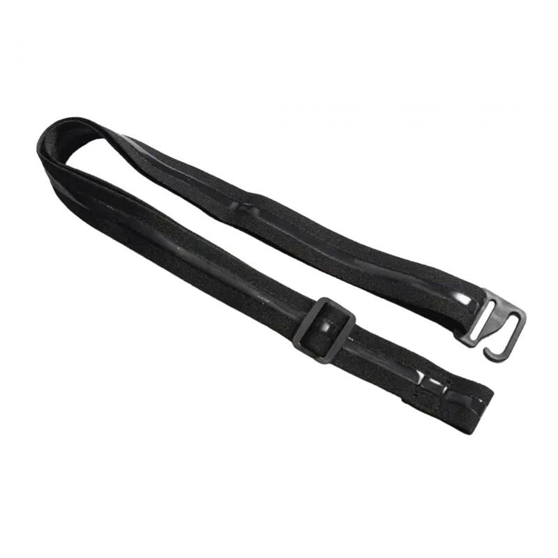 Cinturón elástico antideslizante para camisa, cierre ajustable práctico