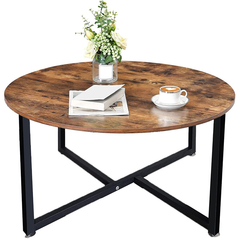 Круглый журнальный столик, маленькие чайные столы, современный журнальный столик, Диванный столик для гостиной, офисного стола
